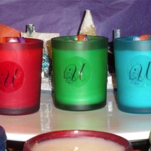 8 oz. Colored Frosted Glass 8 oz. Colored Frosted Glass