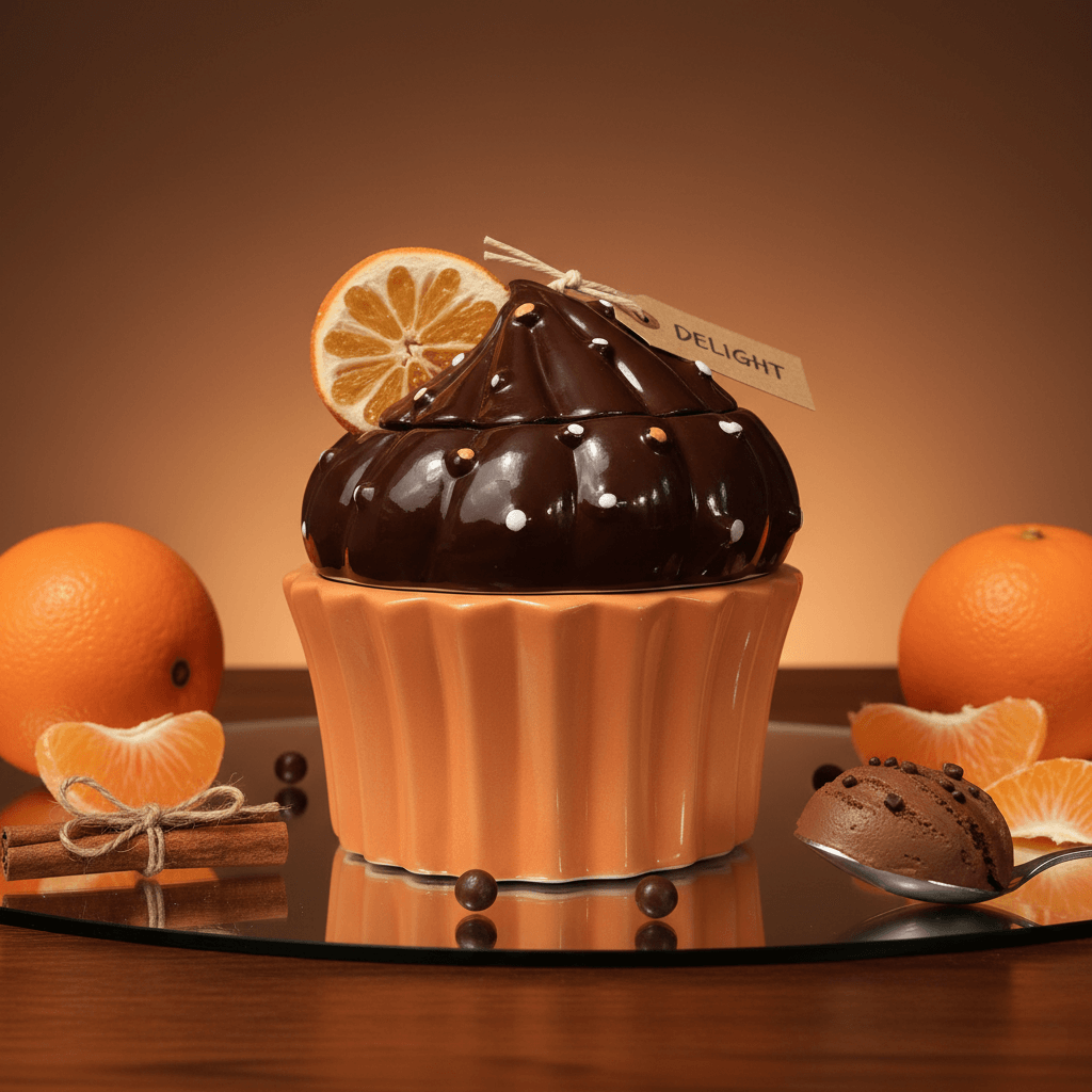 Cutesy Cupcake – Chocolate Orange 10oz Container