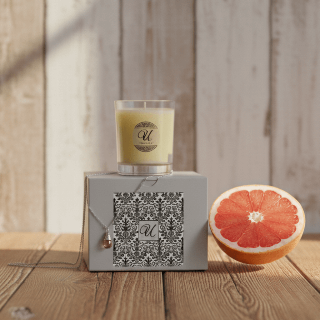 Grapeful Red jewelry candle